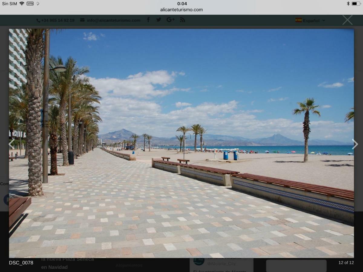 Sol y playa en San Juan Alicante Exterior foto